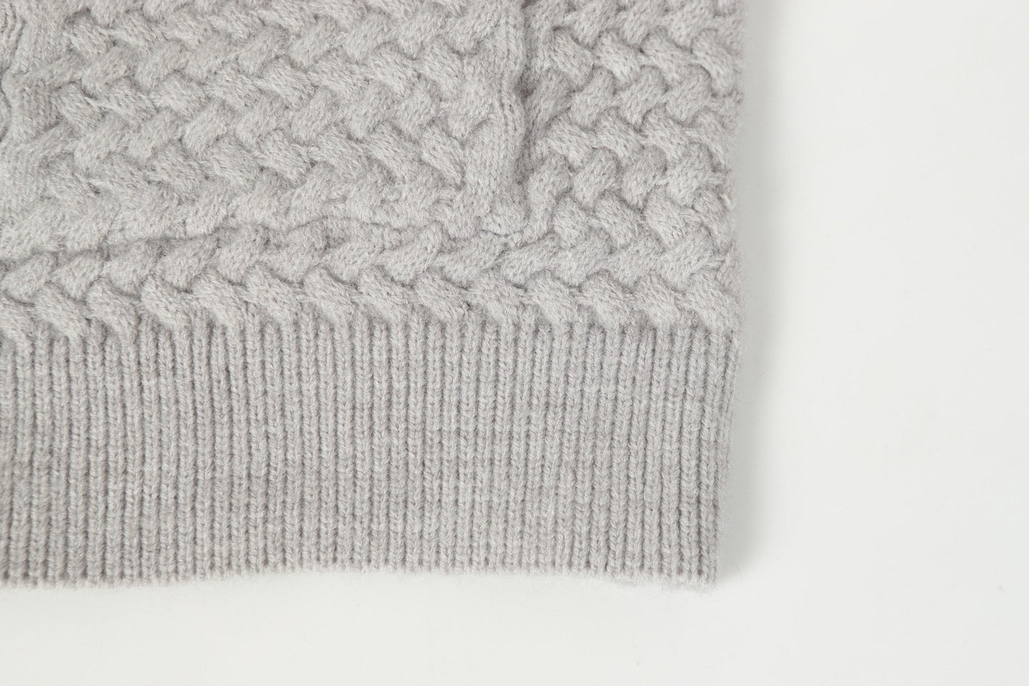 Gothic Cross Knit Cardigan - Black Grey Streetwear Jacket 904